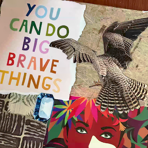 The Paper Seahorse Classes Saturday February 14th 2026 10a - 12p Cats With Scissors: Visualization Boards