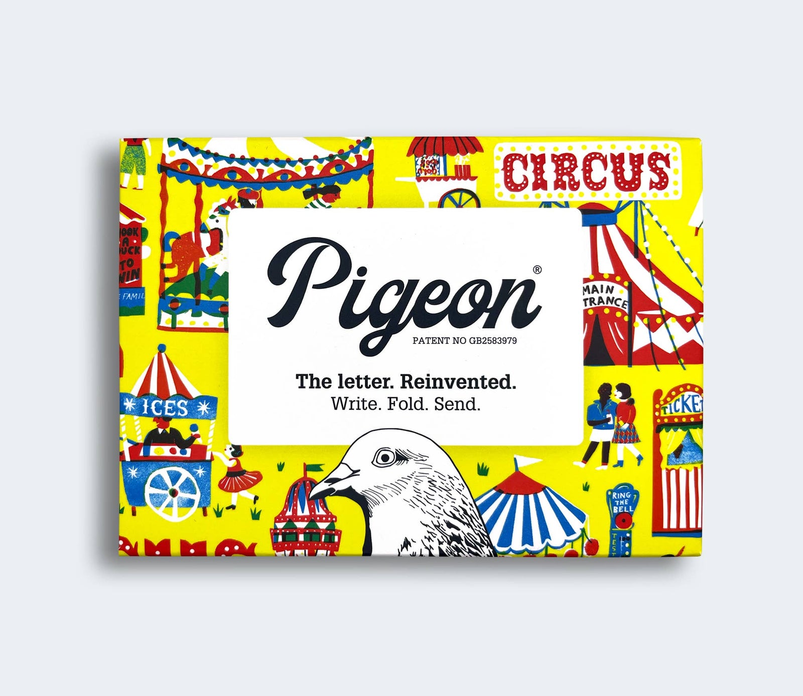 pigeonposted Circus Pigeon letter pack