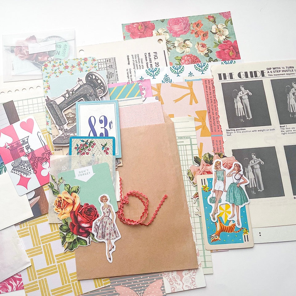 Frivolous Dry Goods Kit Ephemera Packs