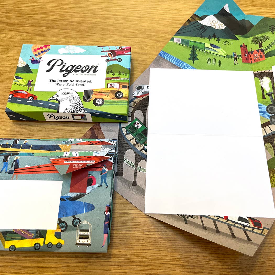 pigeonposted Hop-on-Board Pigeon letter pack