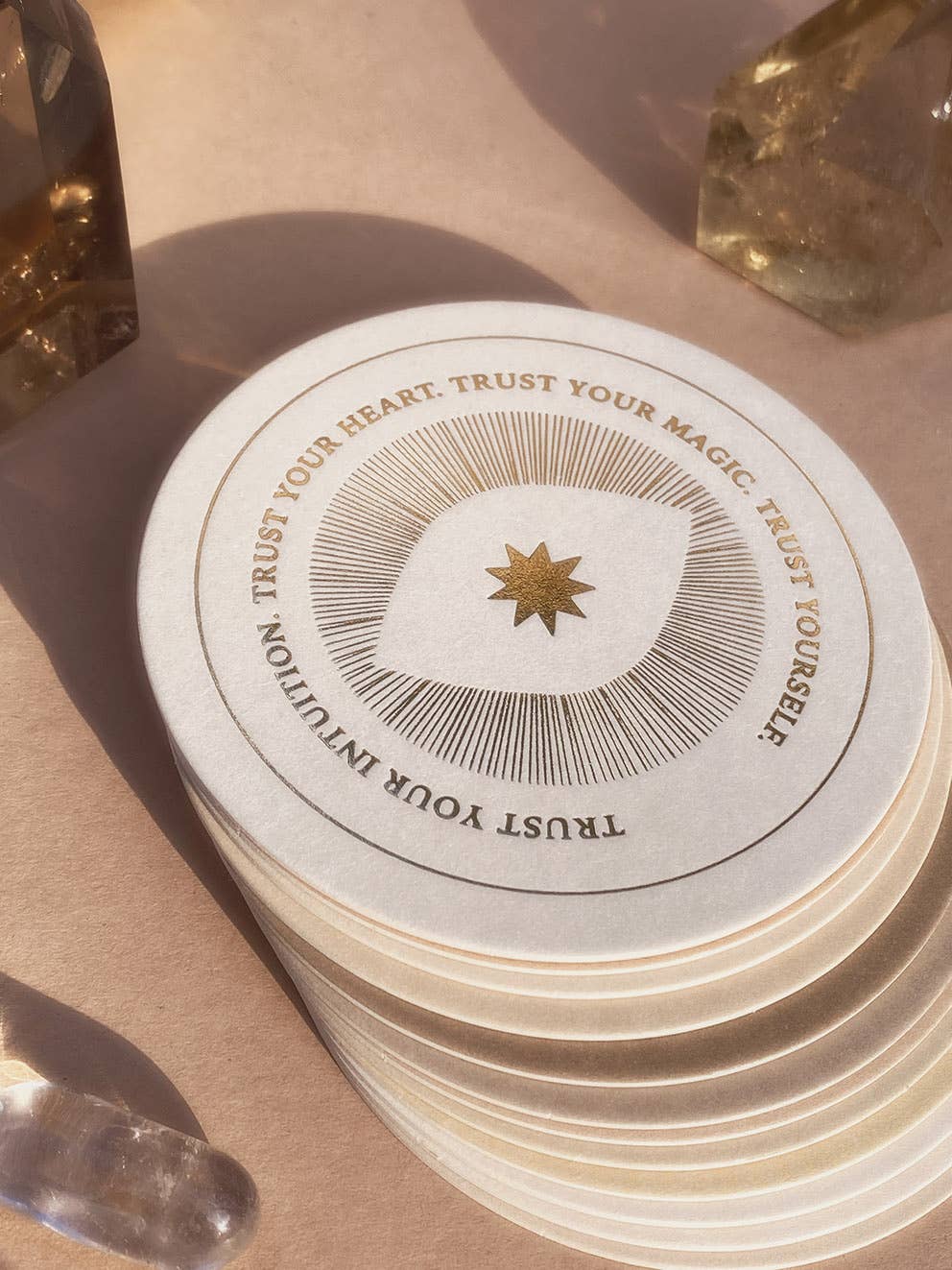 Anna Cosma INNER ALCHEMY AFFIRMATIONS - CARD SET - DECK - GOLD EDITION