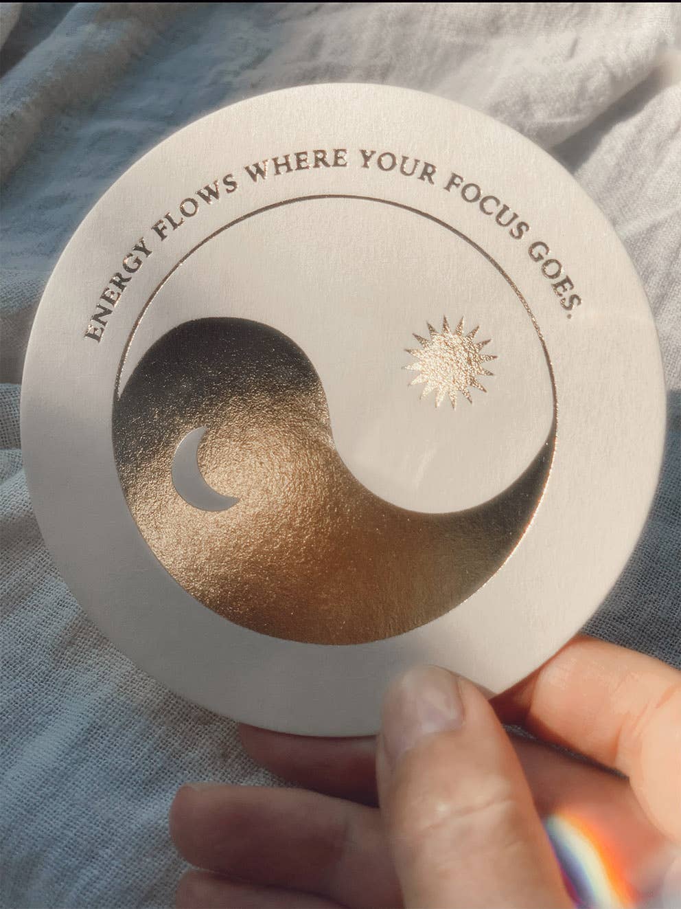 Anna Cosma INNER ALCHEMY AFFIRMATIONS - CARD SET - DECK - GOLD EDITION