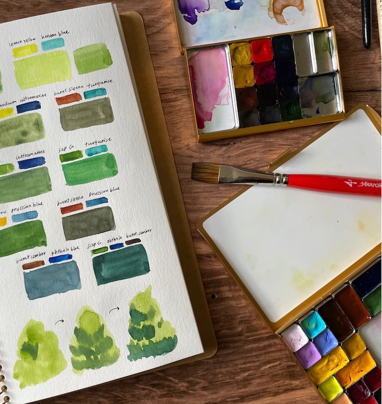 Designphil Accessories TRAVELER'S COMPANY Pocket Palette: Limited Edition TRAVEL & SKETCH