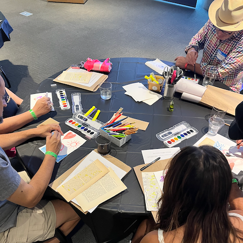 The Paper Seahorse Classes October 11th 2023 6 - 8:30p Unleash Your Creativity: Analog Ideation on Paper at the Dalí Museum