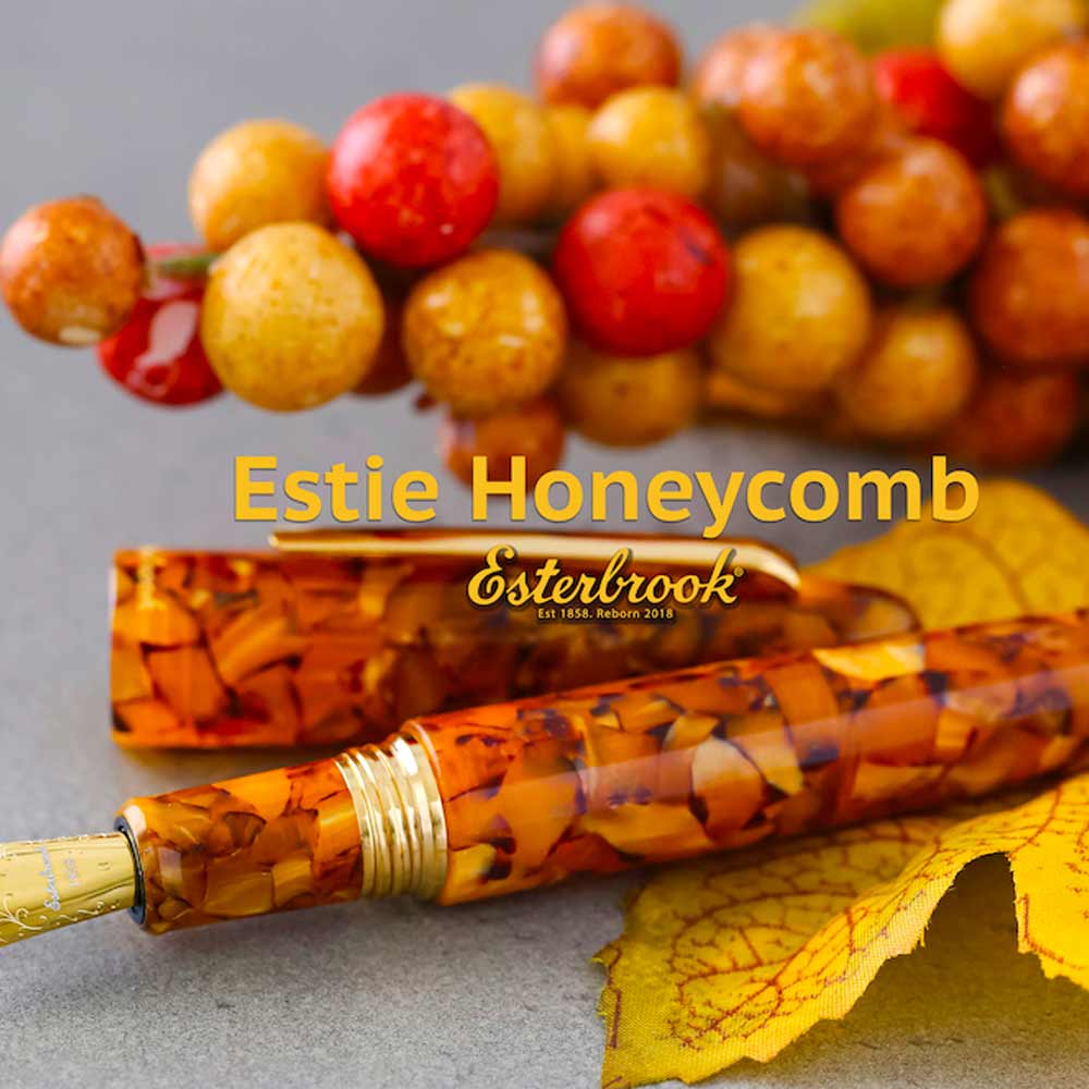 Esterbrook Fountain Pen Honeycomb with Medium Nib Esterbrook Estie Fountain Pen