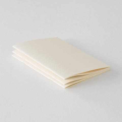 Midori Notebook MD Paper Notebook Light - A5 Blank - Set of 3