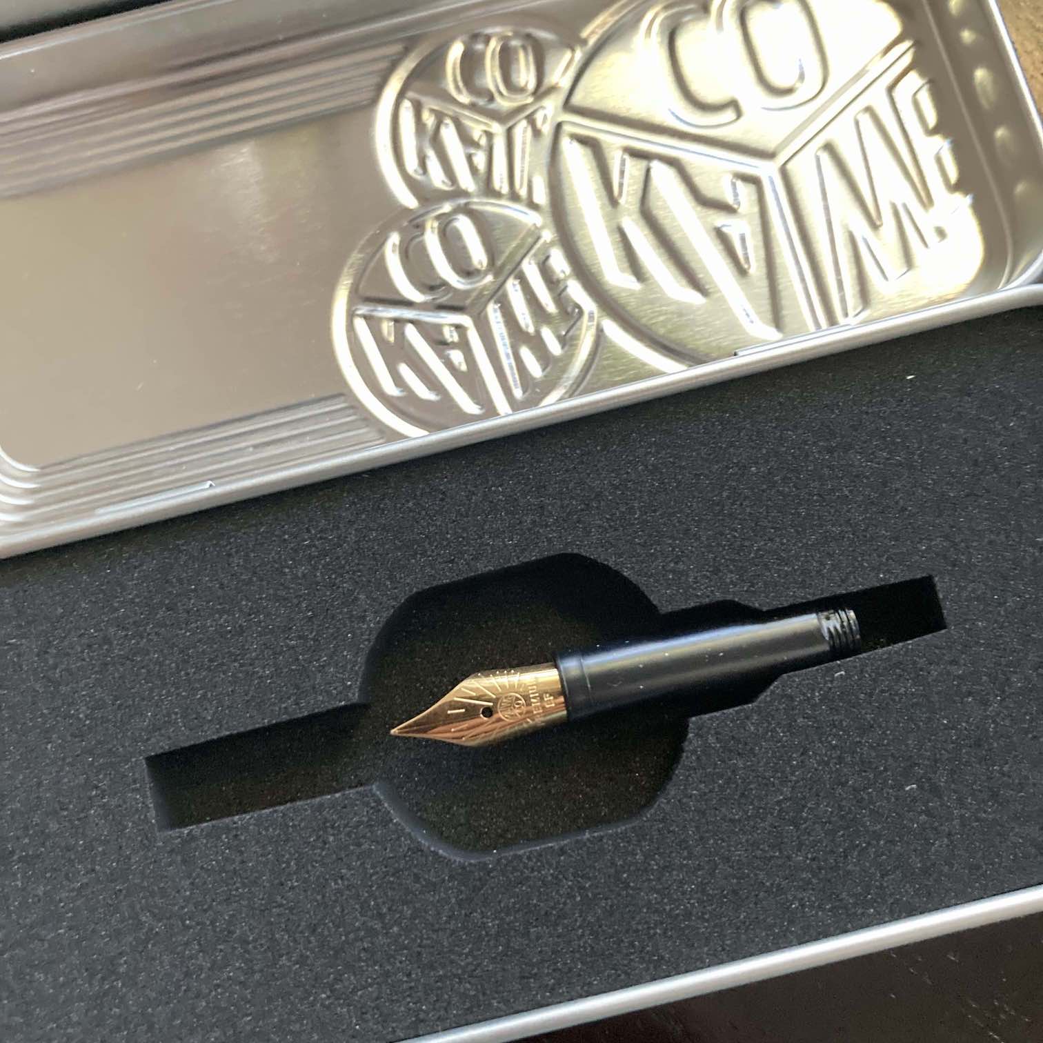Kaweco Writing Accessories Gold-Plated Stainless Steel - Fine Premium Kaweco Steel Nib