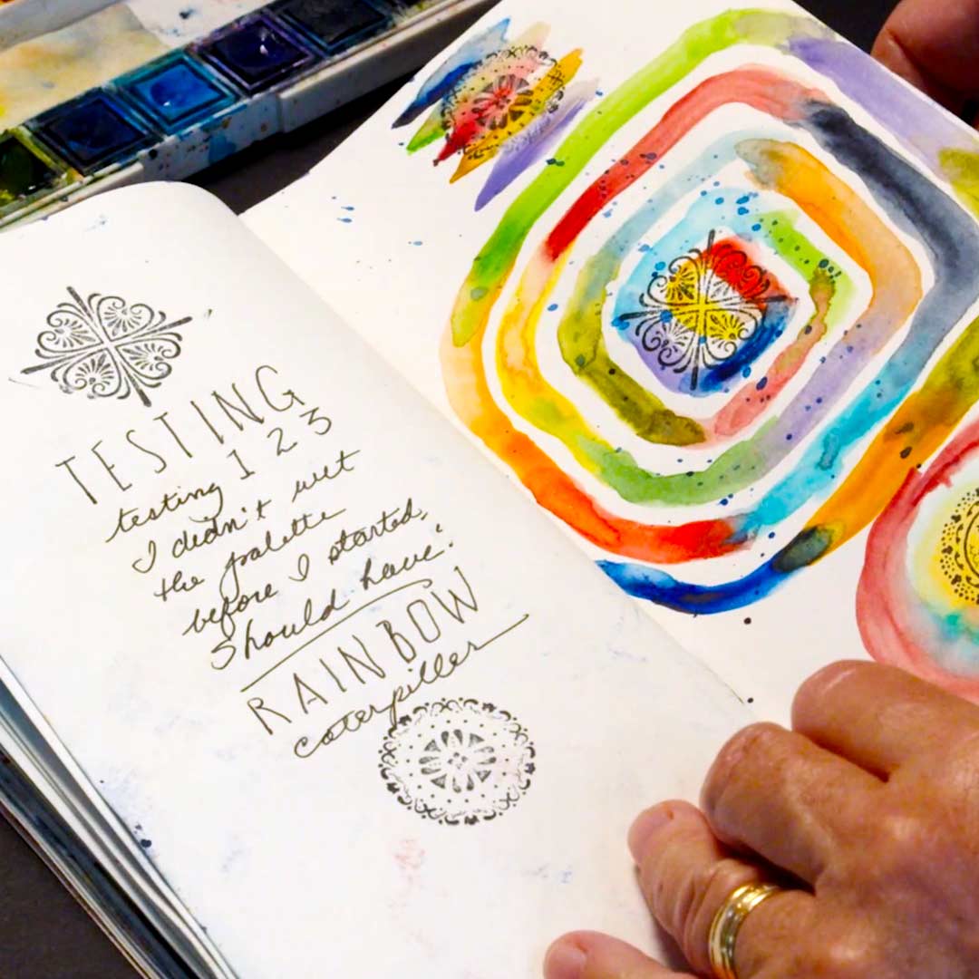 Thinkific Classes Watercolor Journaling 101 - Online Analog Academy Workshop