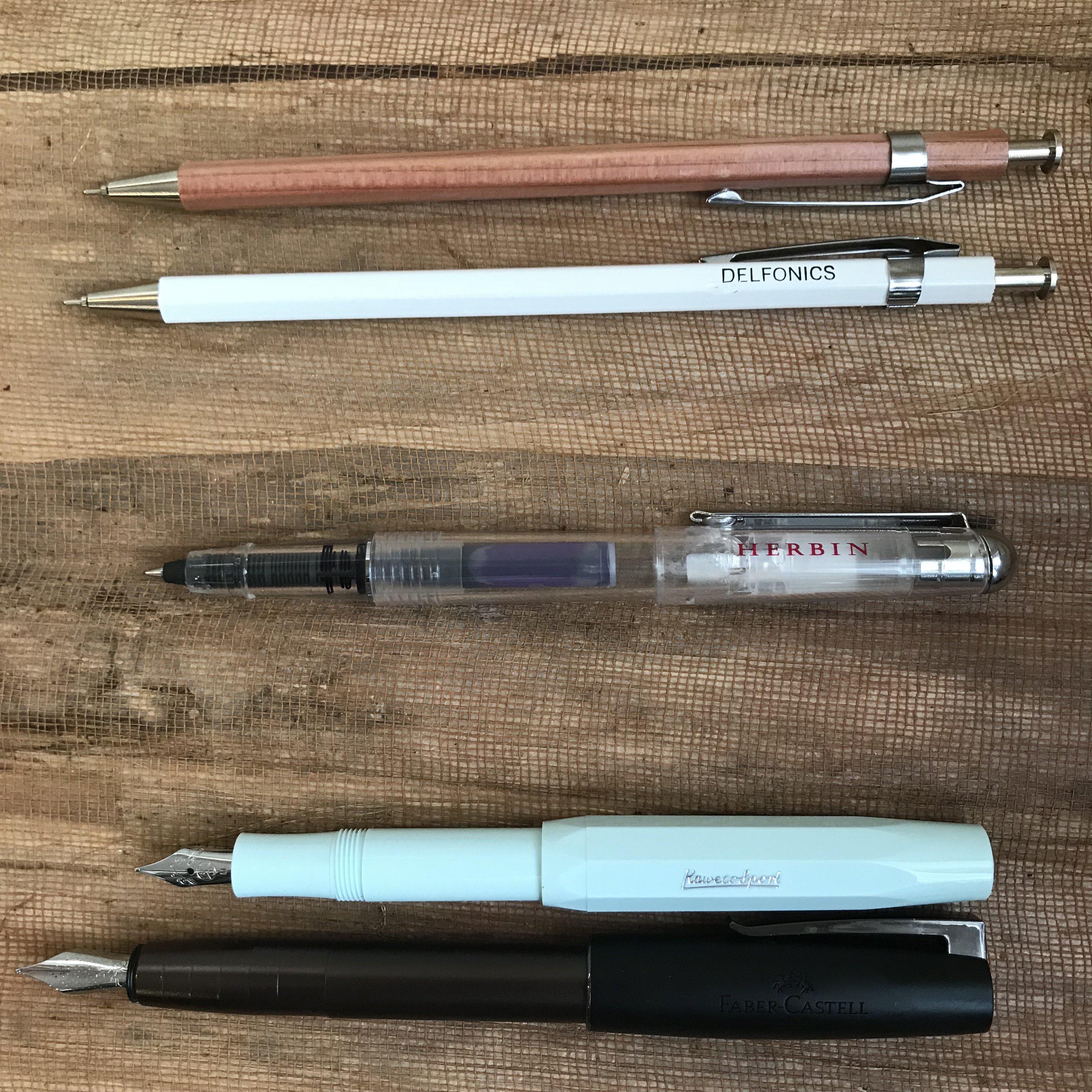What are the differences between a fountain, roller and ballpoint pen? -  Iguana Sell