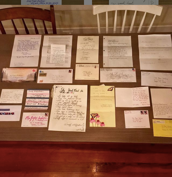 Handwritten Letters on National Handwriting Day