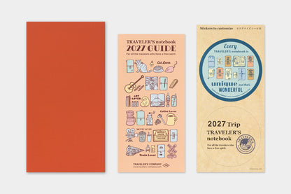 2027 TRAVELER'S DIARY MONTHLY