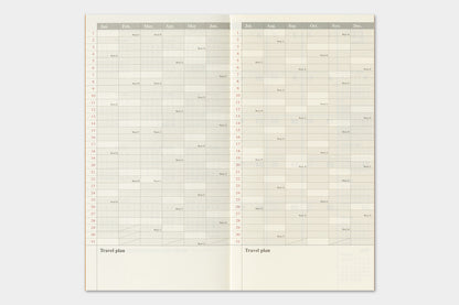2027 TRAVELER'S DIARY MONTHLY
