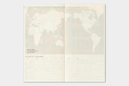 2027 TRAVELER'S DIARY MONTHLY