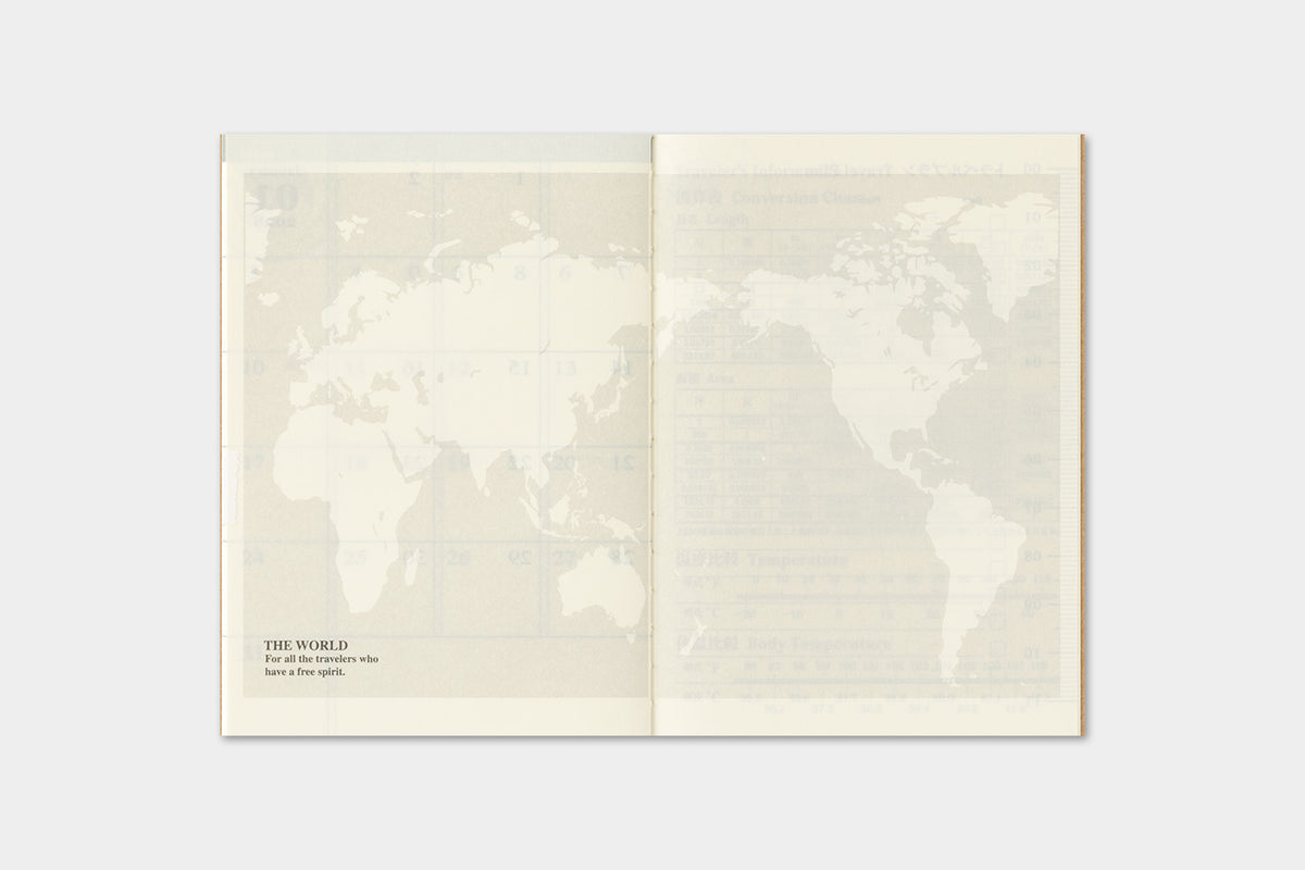 2027 TRAVELER'S DIARY MONTHLY