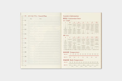 2027 TRAVELER'S DIARY MONTHLY