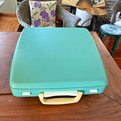 1960s Smith-Corona Cougar in Alpine Blue