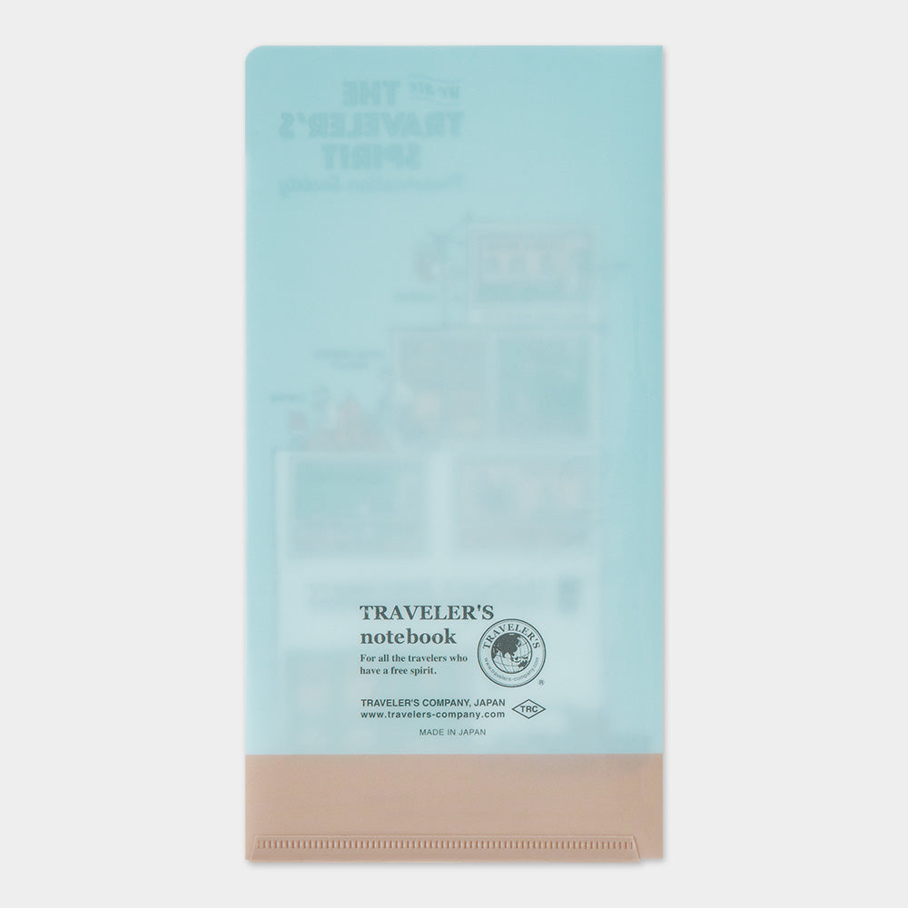 Traveler's Company Japan Midori Traveler's Notebook Refills 2026 TRAVELER'S NOTEBOOK Clear Folder TRAVELER'S COMPANY