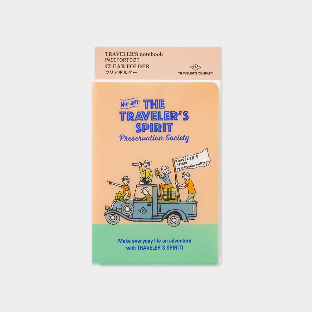 Traveler's Company Japan Midori Traveler's Notebook Refills 2026 TRAVELER'S NOTEBOOK Clear Folder TRAVELER'S COMPANY