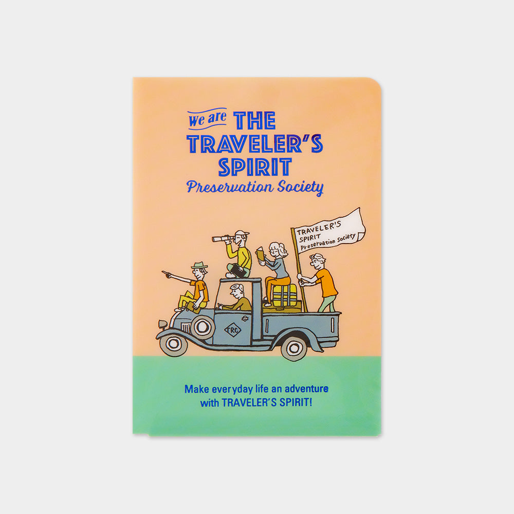 Traveler's Company Japan Midori Traveler's Notebook Refills 2026 TRAVELER'S NOTEBOOK Clear Folder TRAVELER'S COMPANY