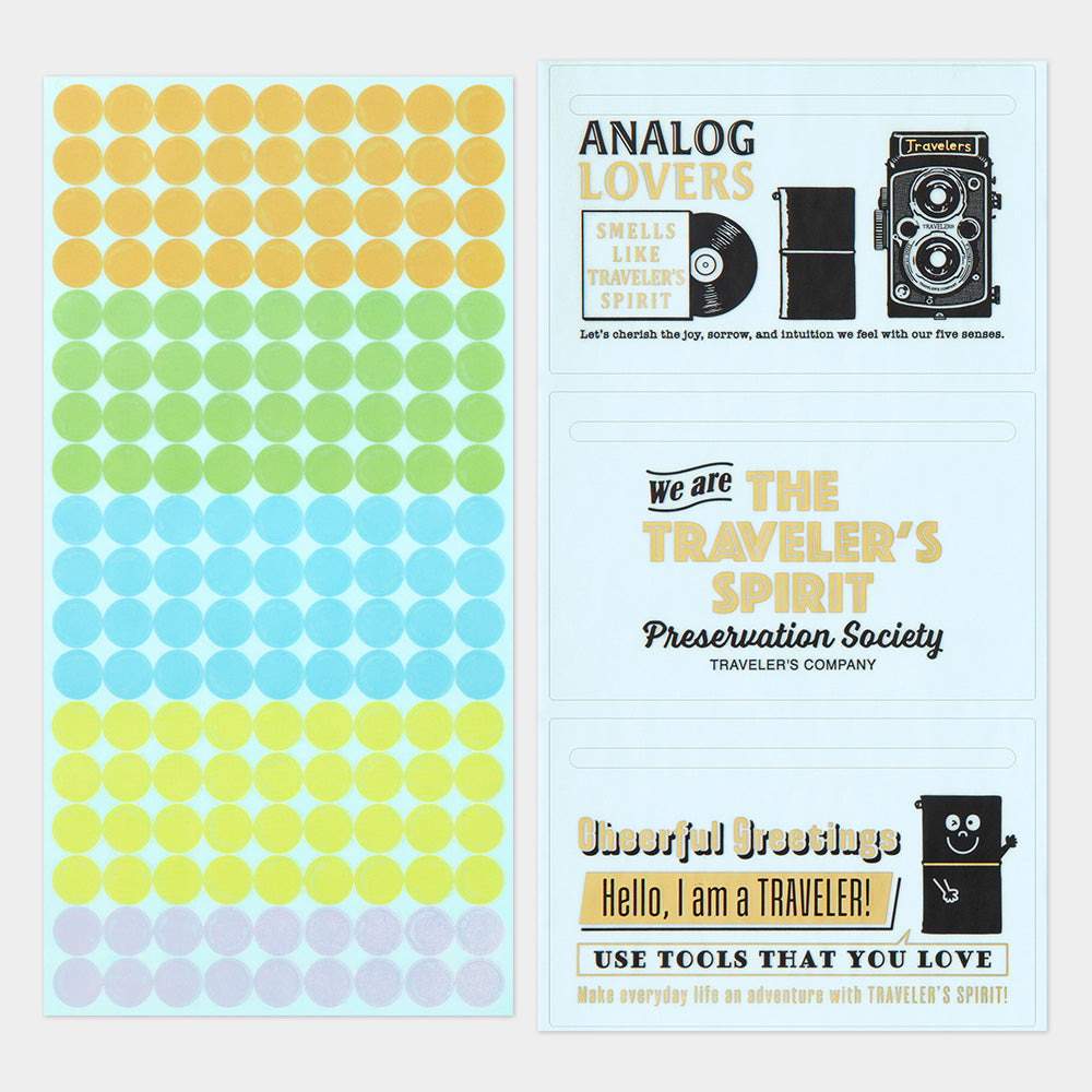 Traveler's Company Japan Midori Traveler's Notebook Refills 2026 TRAVELER'S NOTEBOOK Customized Sticker Set Diary by TRAVELER'S COMPANY