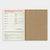 Traveler's Company Japan Midori Traveler's Notebook Refills 2026 TRAVELER'S Notebook Weekly Diary Refill - Passport Size by TRAVELER'S COMPANY