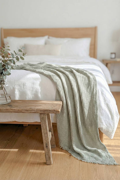 Organic Cotton Throw