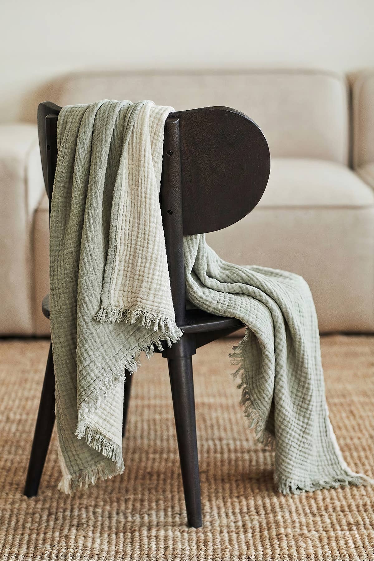 Organic Cotton Throw