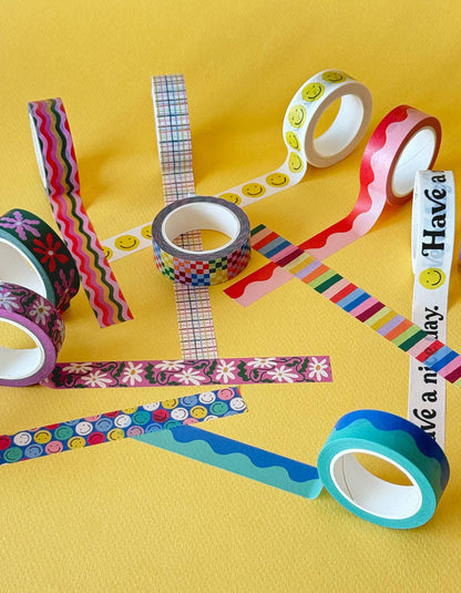 Washi Tape, Set of 3 | Squiggle