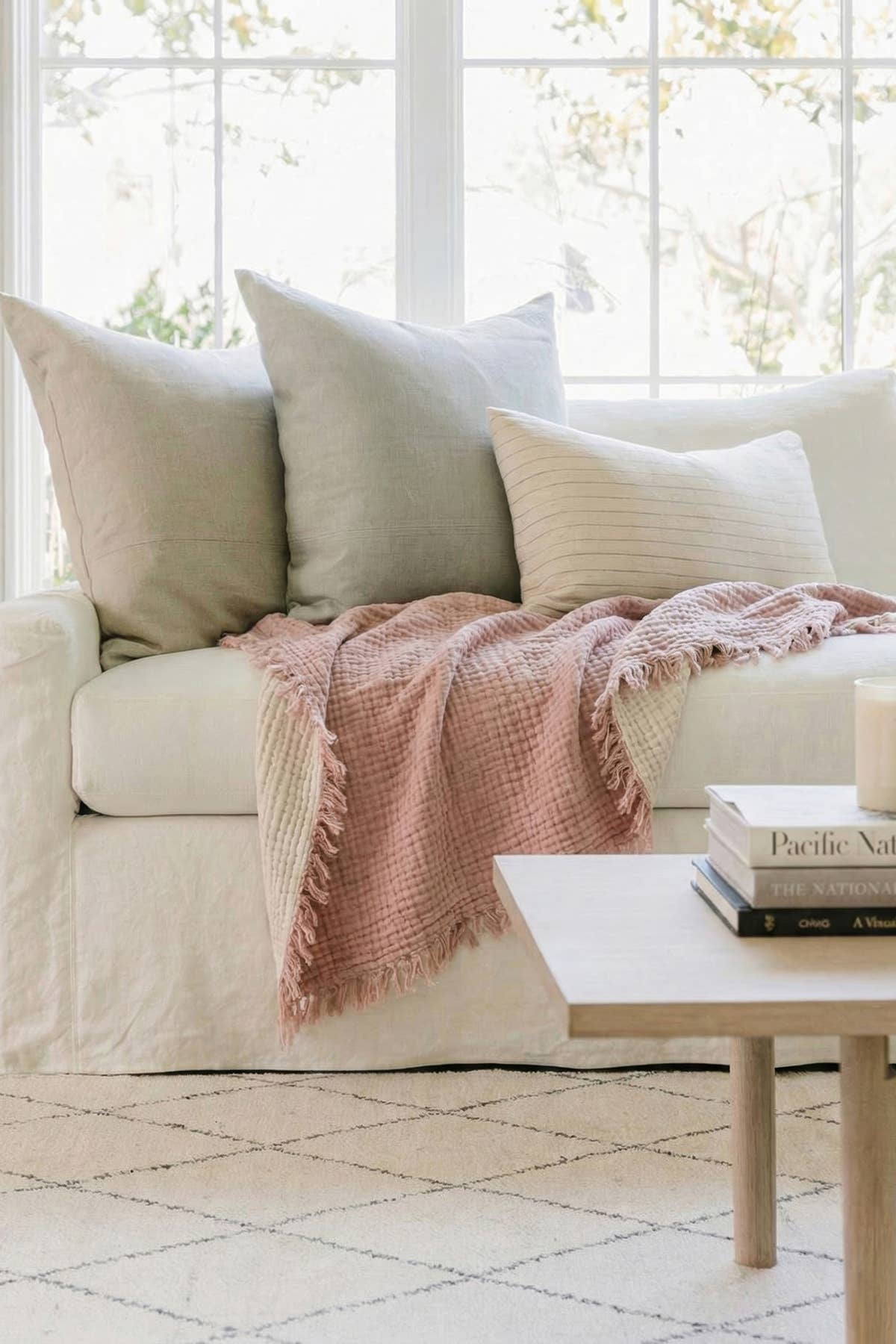 Organic Cotton Throw