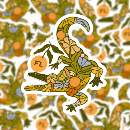 FL Gator - Vinyl Sticker