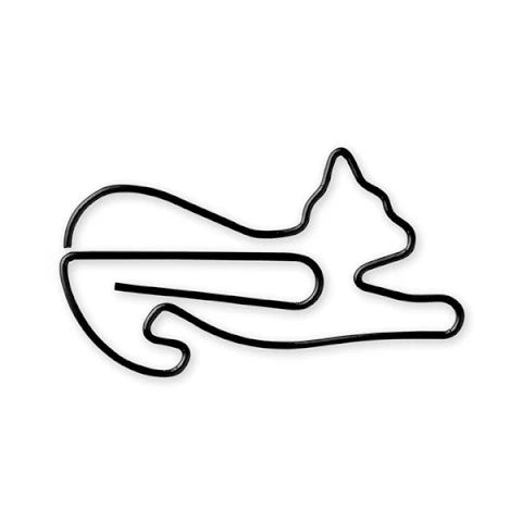 Stretching Cat Paper Clips