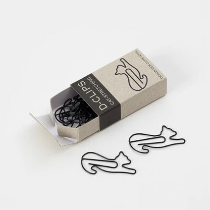 Stretching Cat Paper Clips