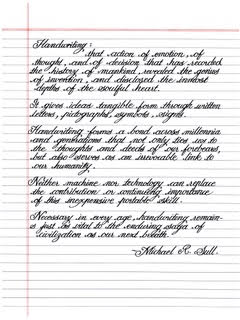Cursive is Cool: Improve your Handwriting