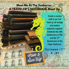 Meet Me at the Seahorse: A TRAVELER’S NOTEBOOK Experience