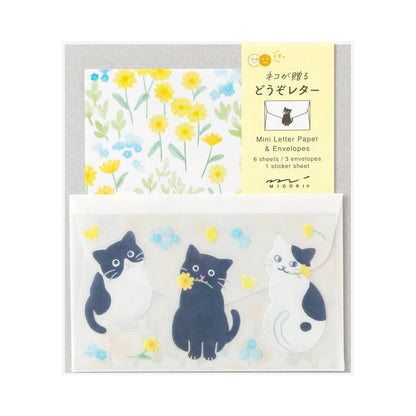 Mini Animal Letter Set with Stickers