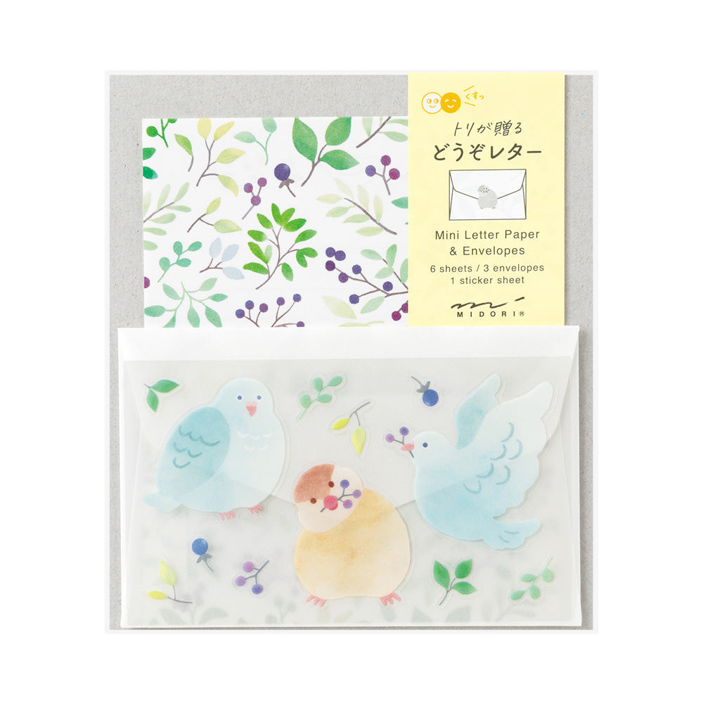 Mini Animal Letter Set with Stickers