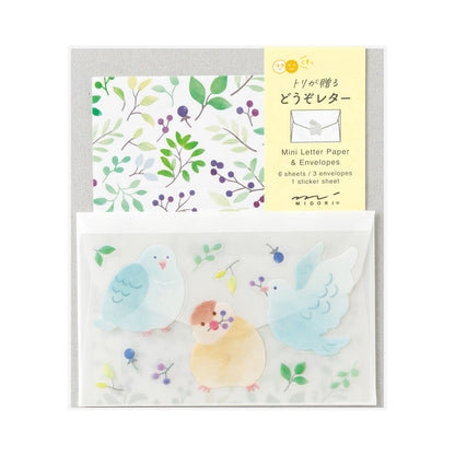 Mini Animal Letter Set with Stickers