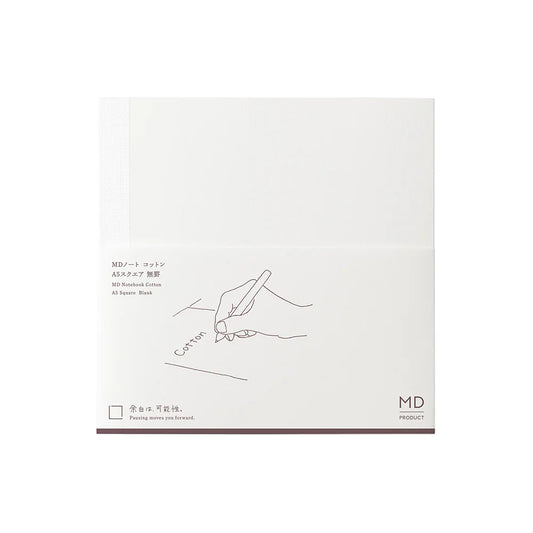 MD Notebook Cotton A5 Square Blank
