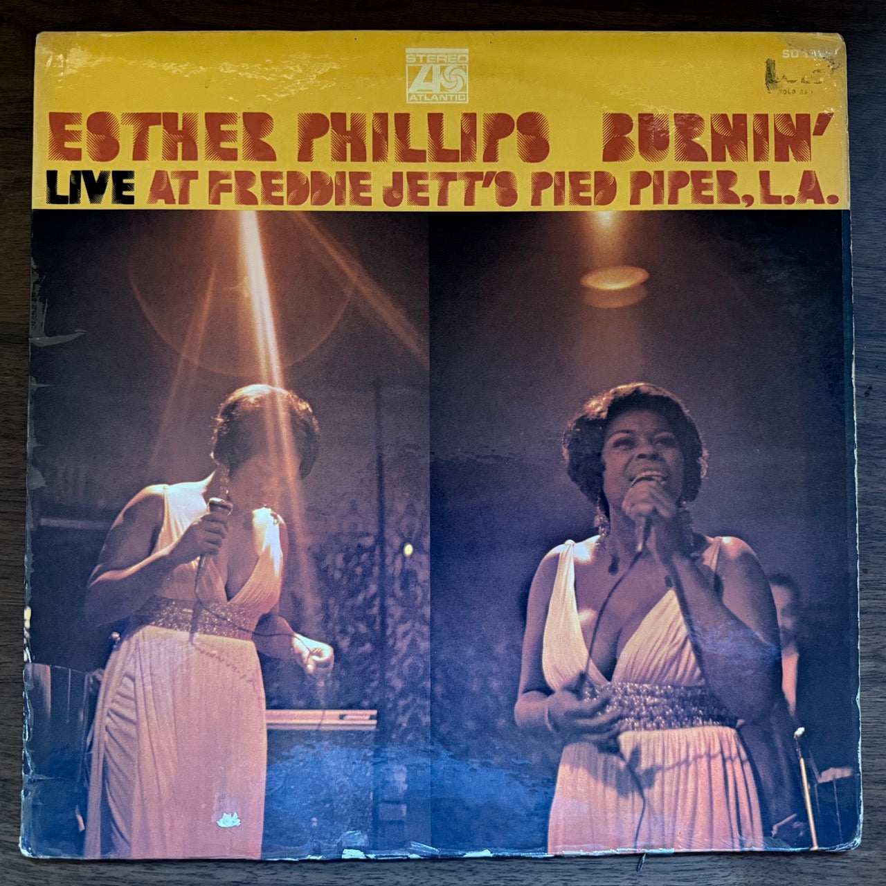 Cover of Burnin' (Live at Freddie Jett's Pied Piper, L.A.) by Esther Phillips