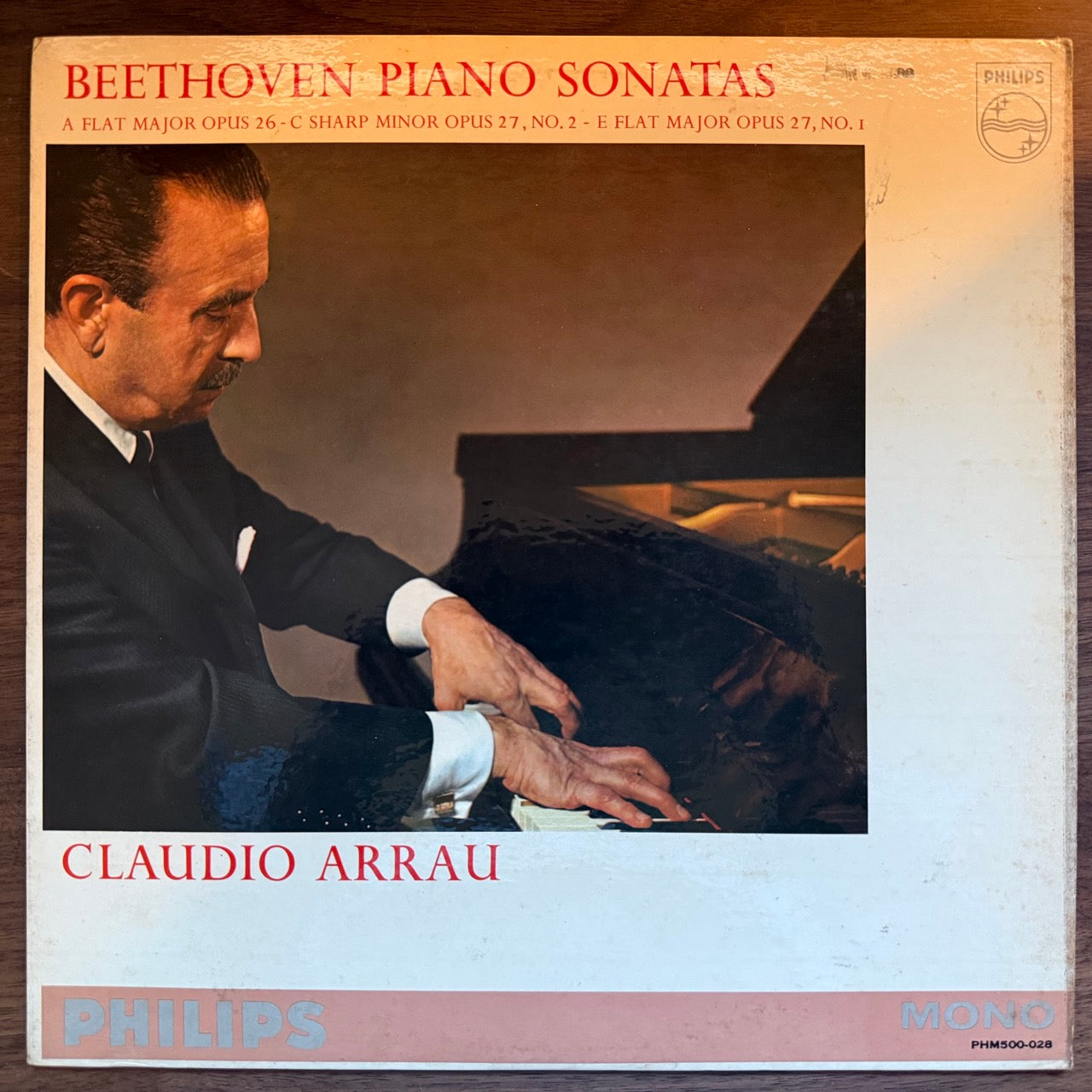 Cover of Beethoven Piano Sonatas by Claudio Arrau