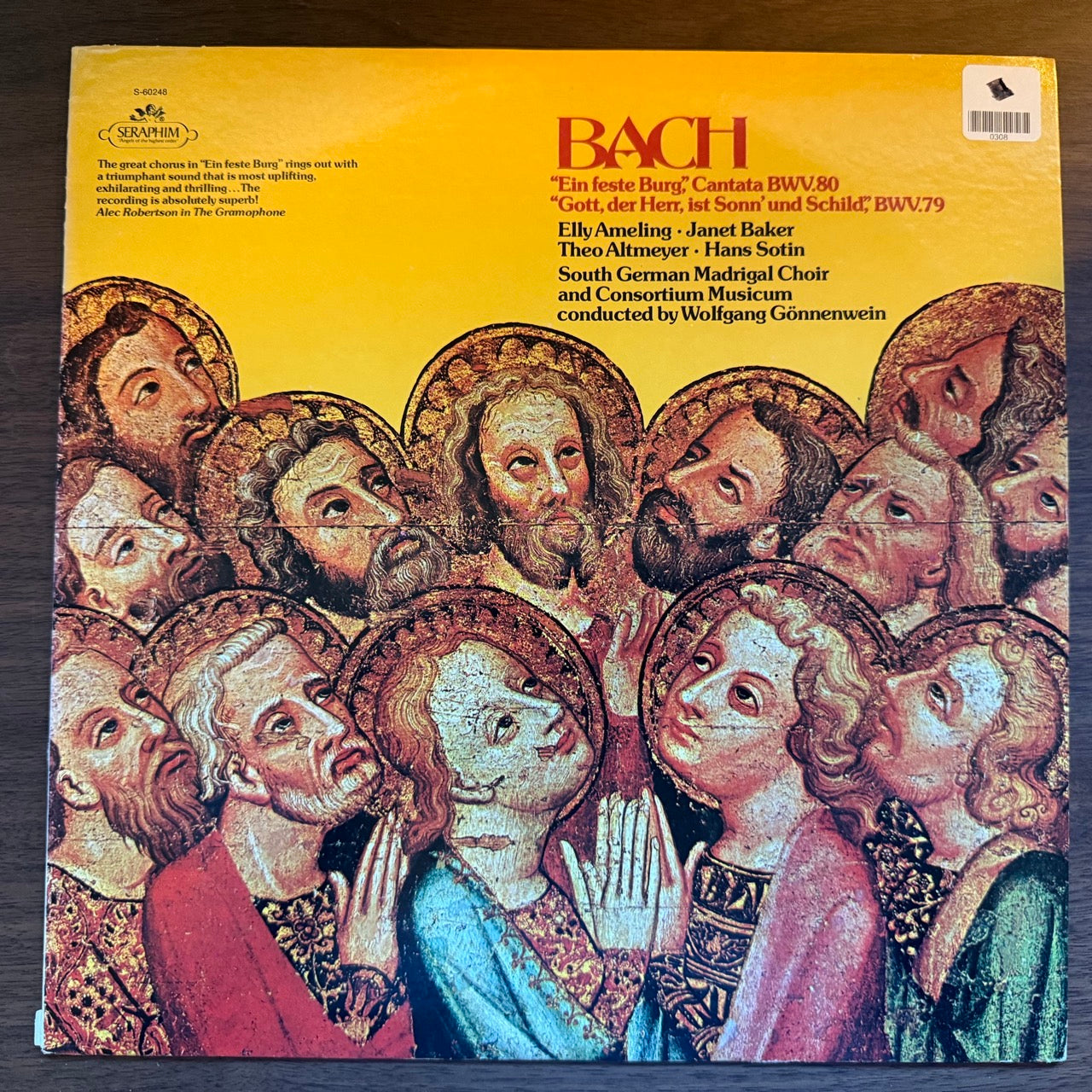 Cover of Cantatas: BWV 80 / BWV 79 by Johann Sebastian Bach