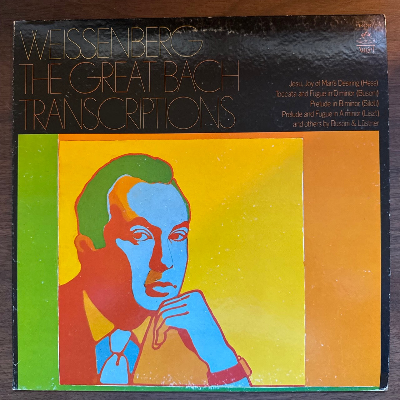 Cover of The Great Bach Transcriptions by Alexis Weissenberg