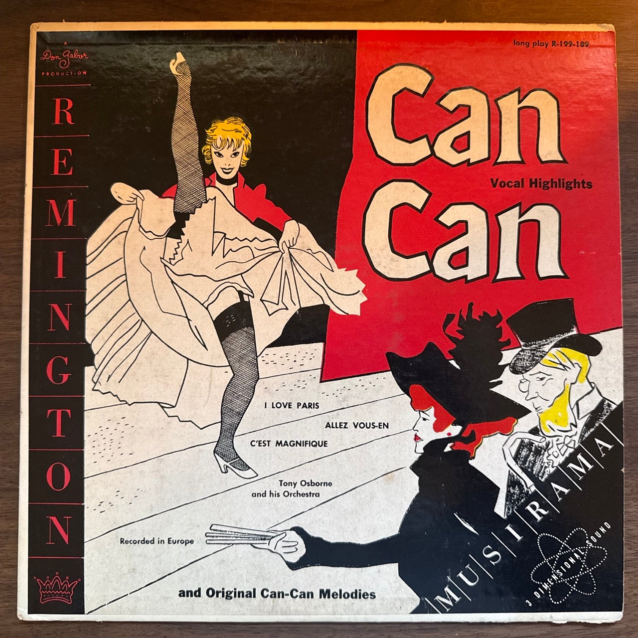 Cover of Can Can (Vocal Highlights) by Tony Osborne and his Orchestra