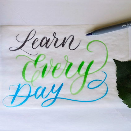 Brush Lettering Calligraphy