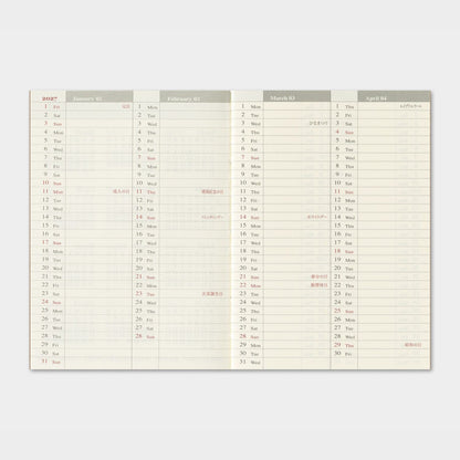 2027 TRAVELER'S DIARY PASSPORT SIZE WEEKLY