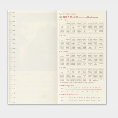 2027 TRAVELER'S DIARY WEEKLY and MEMO