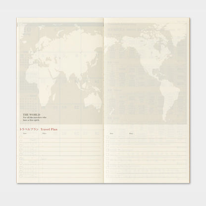 2027 TRAVELER'S DIARY WEEKLY and MEMO