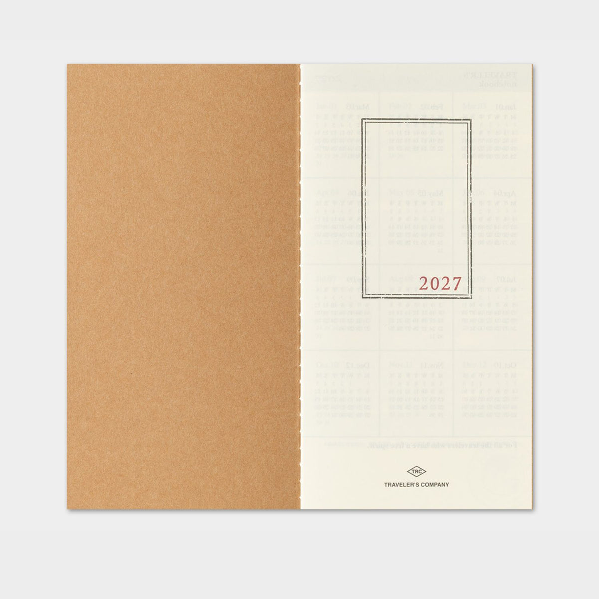 2027 TRAVELER'S DIARY WEEKLY and MEMO
