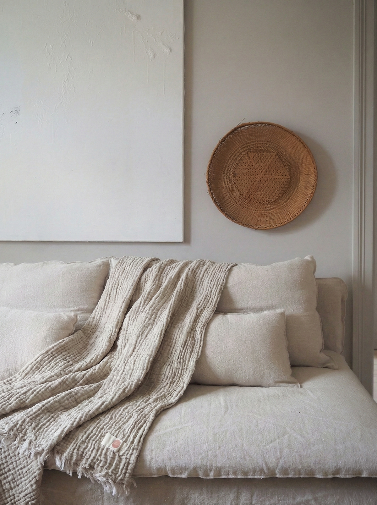 Organic Cotton Throw