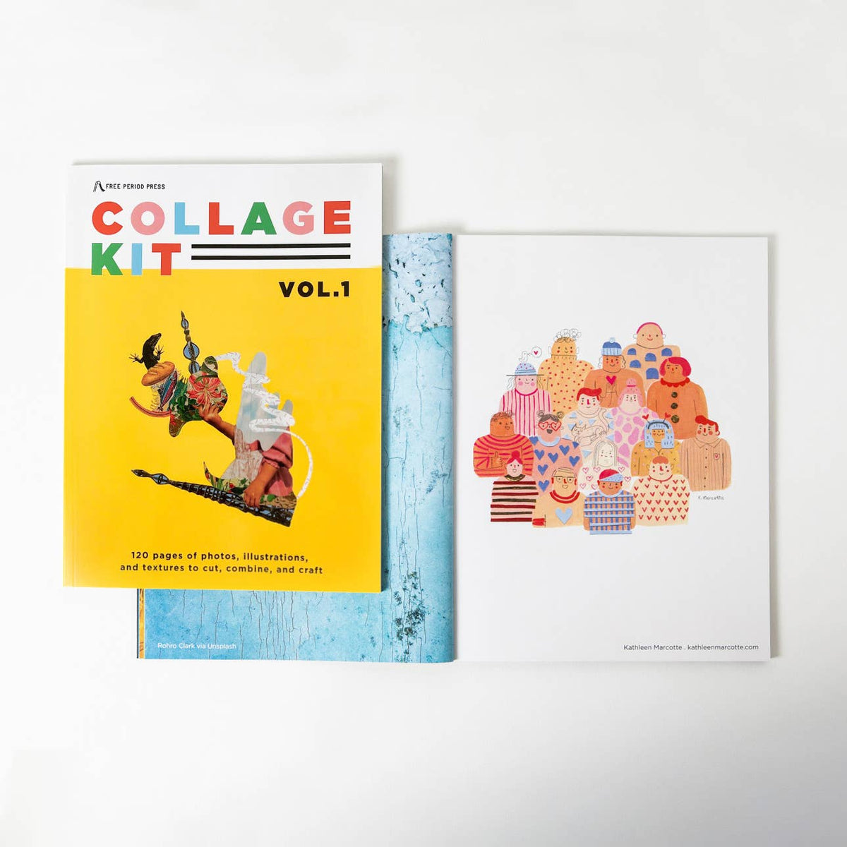 Free Period Press Collage Kit Magazine Vol. 1